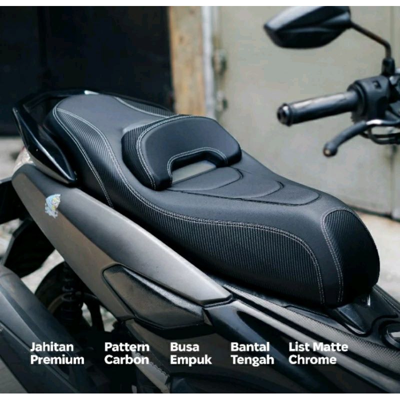 Jok Belakang Merek Nemo New Nmax 2020 2021 2023 Set Carbon Jok nmax old nmax new jok variasi nmax