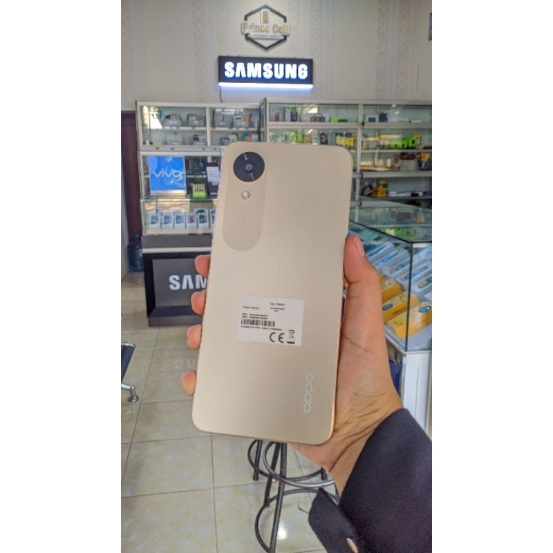 OPPO A17k RAM 3+4/64 GB ORISINIL (SECOND FULLSET)