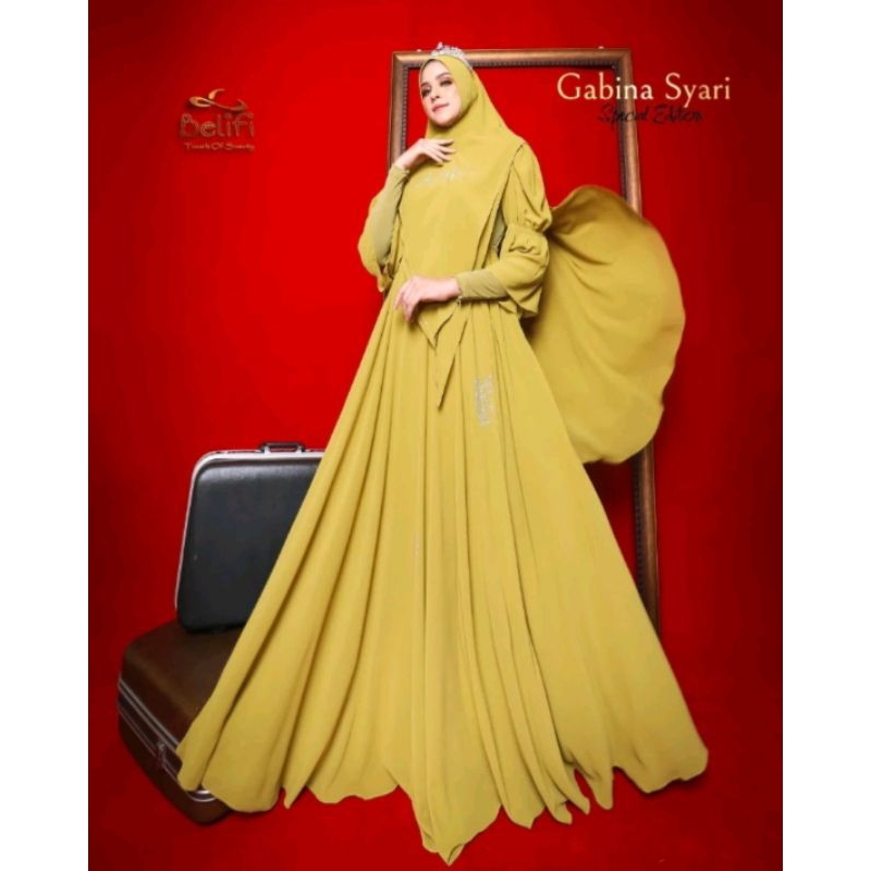 GABINA SERIES BELIFI//BELIFI SYAR'I//SYAR'I SET KHIMAR//GAMIS CERUTY + JERSEY//GAMIS SYAR'I CERUTY