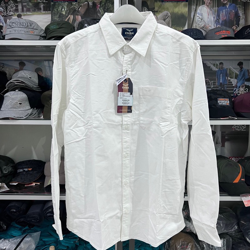 Kemeja Emba Original / Kemeja Emba Lengan Panjang Original Kualitas Cardinal