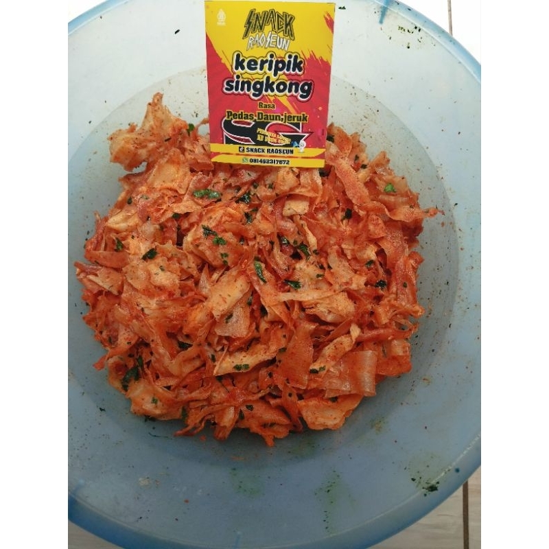 

KERIPIK SINGKONG PEDAS DAUN JERUK 1KG