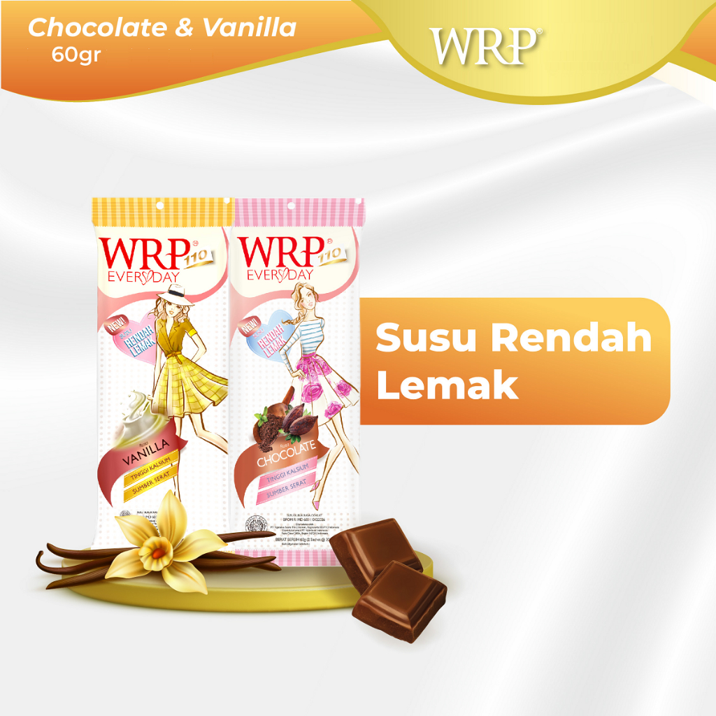 

WRP Everyday 60g - Susu Bubuk Rendah Lemak