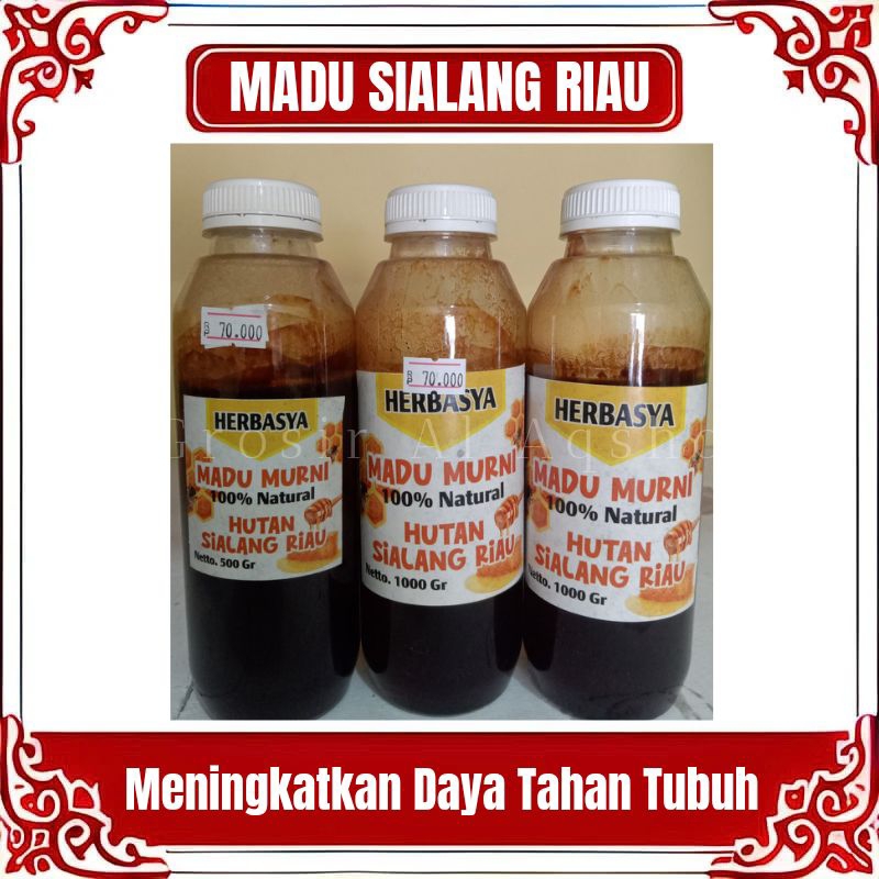 

MADU SIALANG ASLI HUTAN RIAU - 500 GR HERBASYA