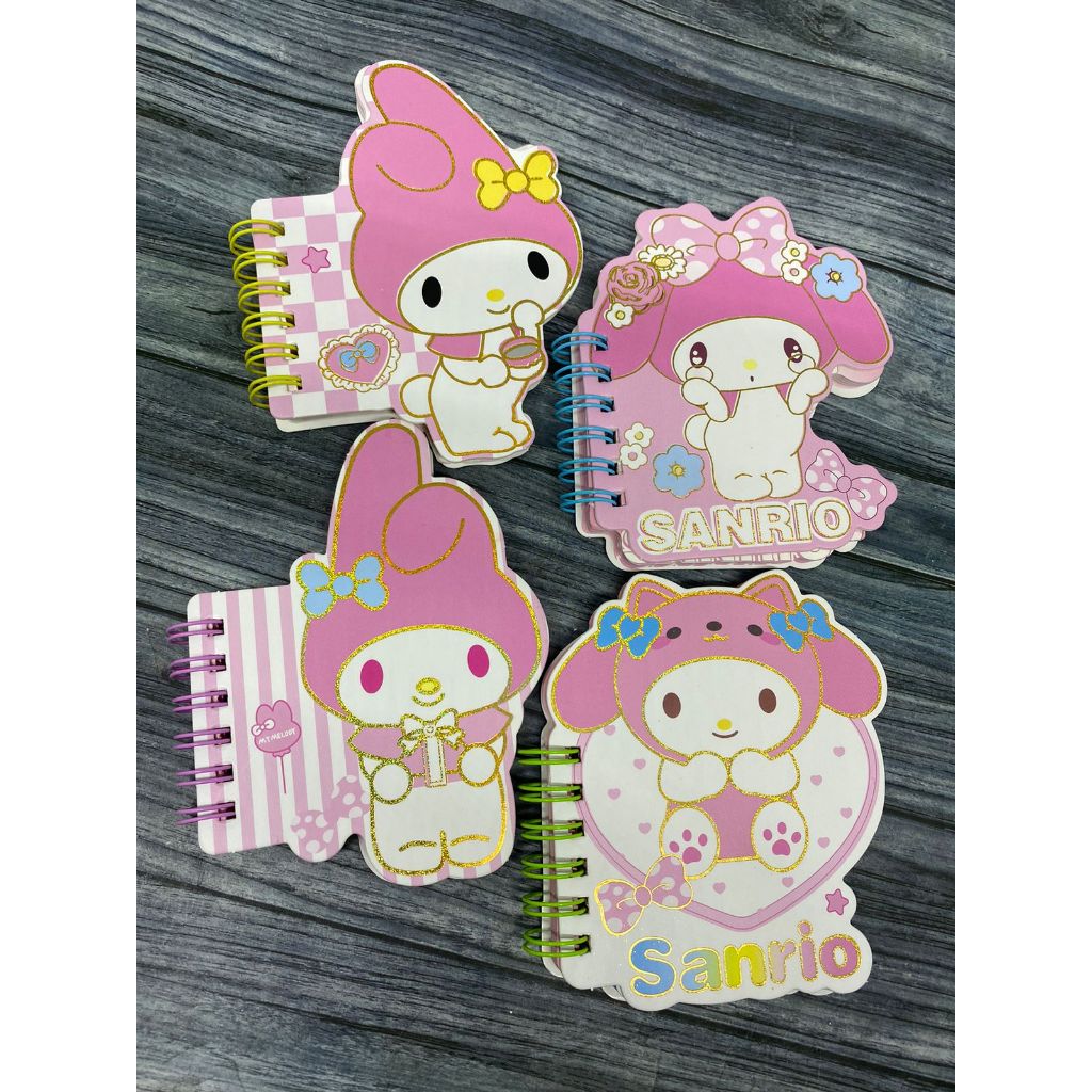 

NOTES SPIRAL POND 111-0011 KUROMI & MELODY (80 LEMBAR) / BUKU NOTEBOOK KARAKTER SANRIO FANCY