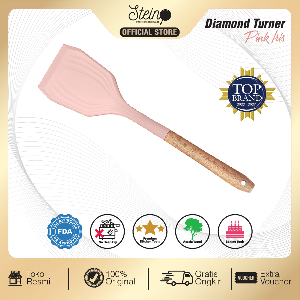 STEIN Diamond Turner (Spatula Masak Silkon)