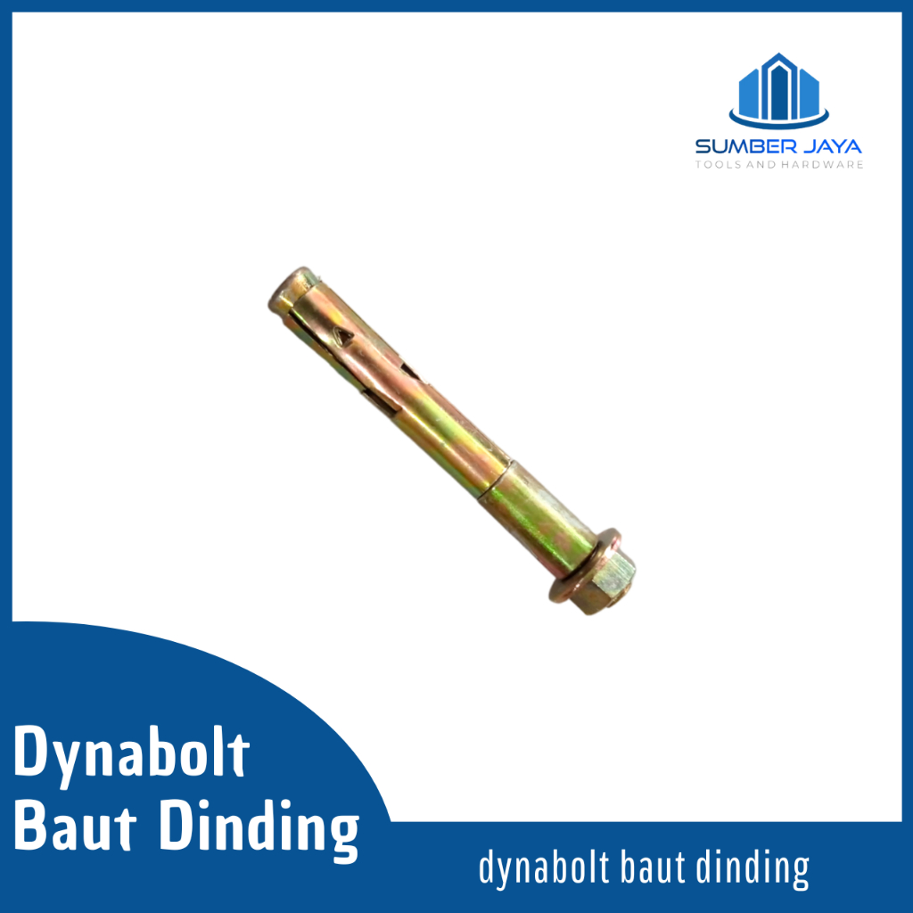 Dynabolt 10 Panjang 10,5 cm Baut 12 | Dinabolt 10 Panjang 10,5 cm Baut 12