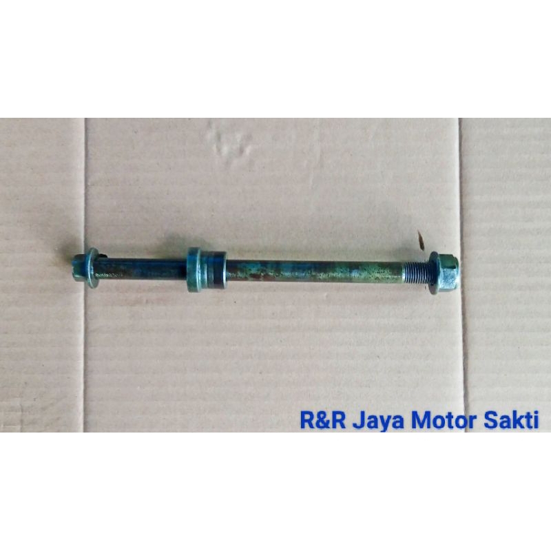 Baut As Roda Depan Set Plus Bos Vario 110 Karbu ( Second / Orginal )