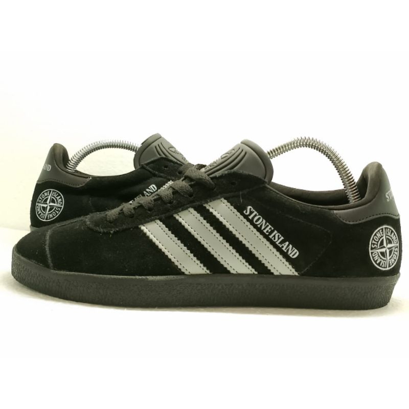 sepatu casual adidas stone island black