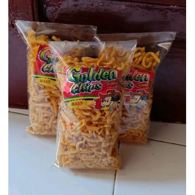 

Golden Chips / Potato Chips stik kentang jajan Jadul Jaman SD 230 gram