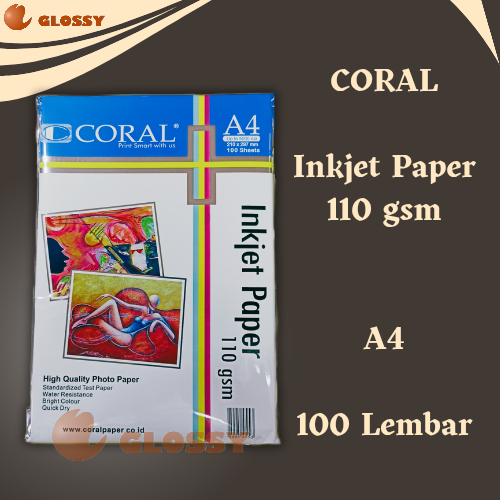 

mh Kertas Coral Inkjet Paper 110 gsm