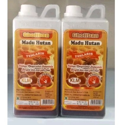 

Madu Gholiban 1 kg Kalimantan Original botol Embos