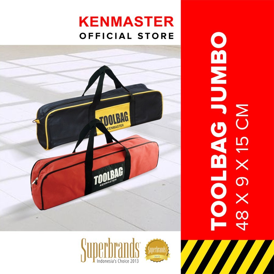 Kenmaster Tool Bag Jumbo Tas Perkakas / Tas Penyimpanan Alat Tukang