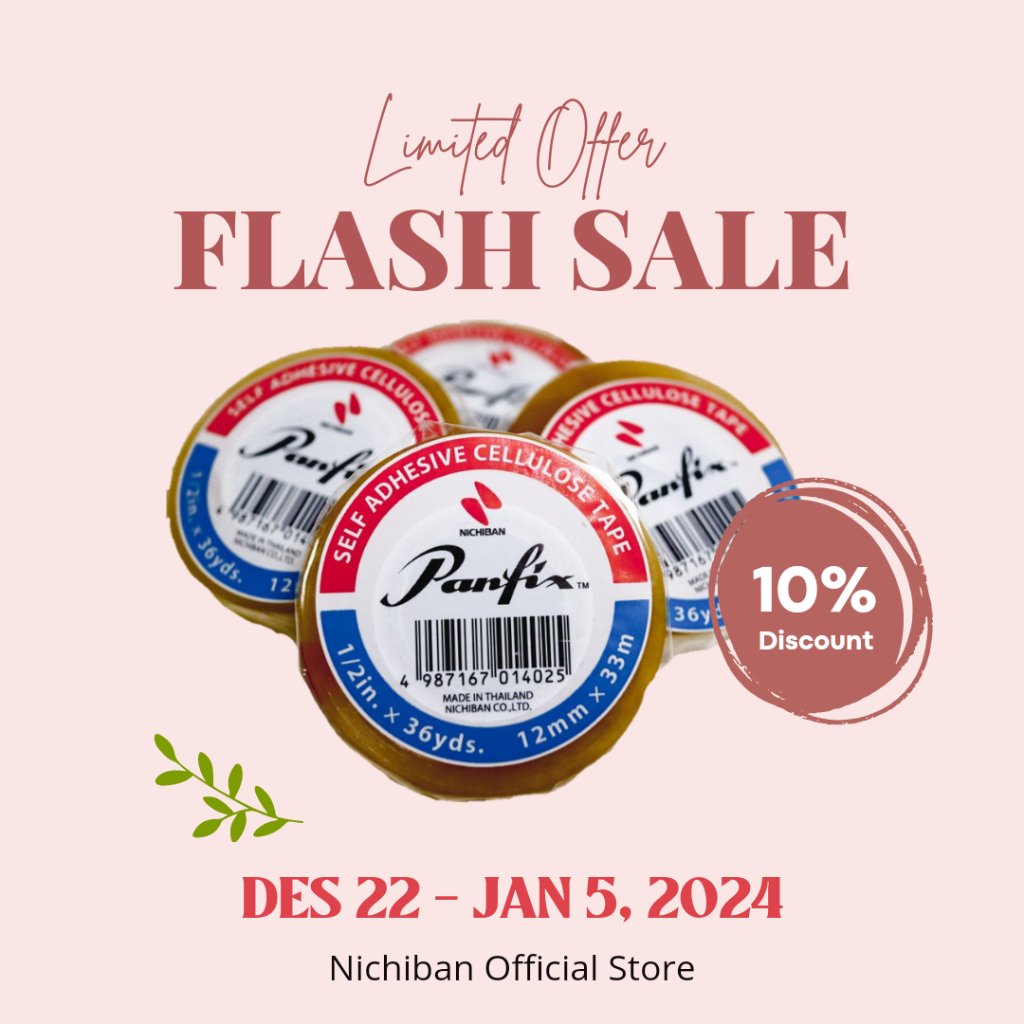 

Panfix 1/2 Inch x 36Yds x Core 1 Inch Cellulose Tape