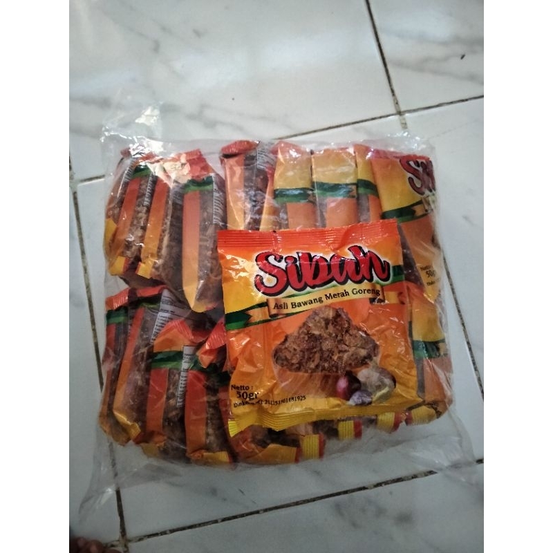 

Bawang Goreng SIBAH 50gr kemasan perPACK isi 20pcs