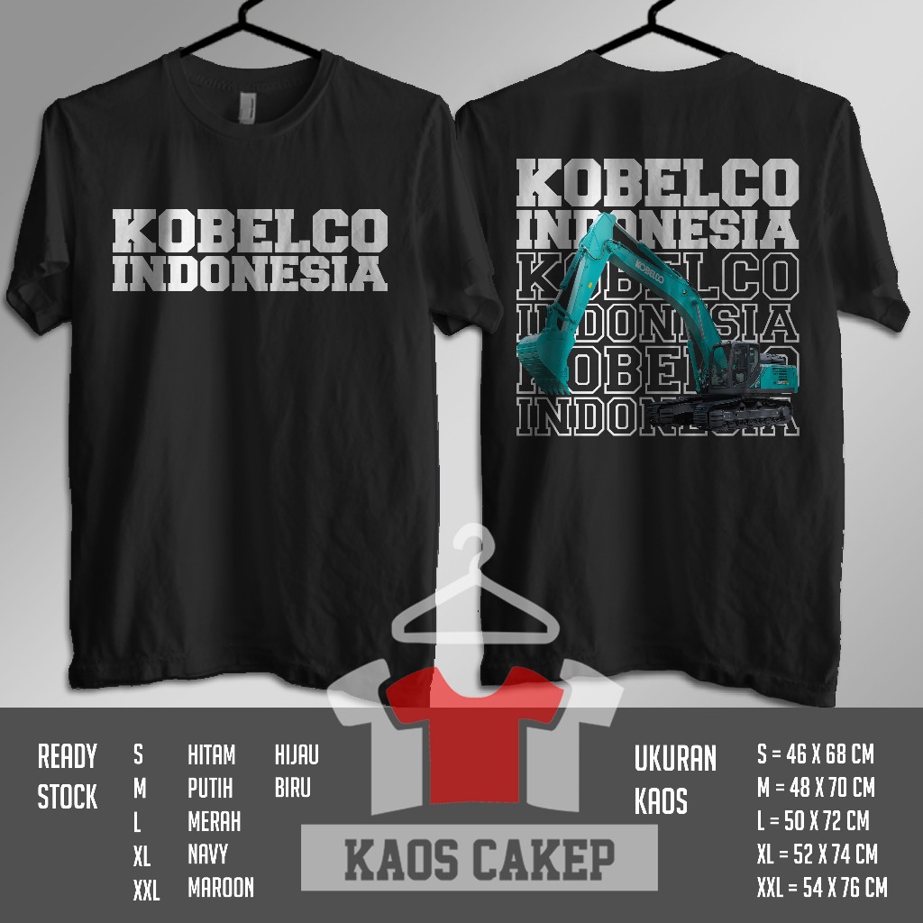 Kaos Kobelco Indonesia Db Streatwear Baju Distro
