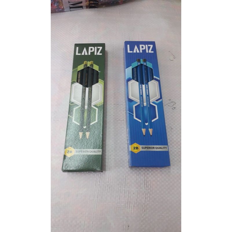 

pensil 2b lapiz hijau/biru