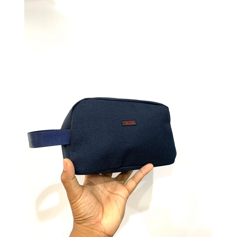 hand bag TUMII lengkap tag dan emboss