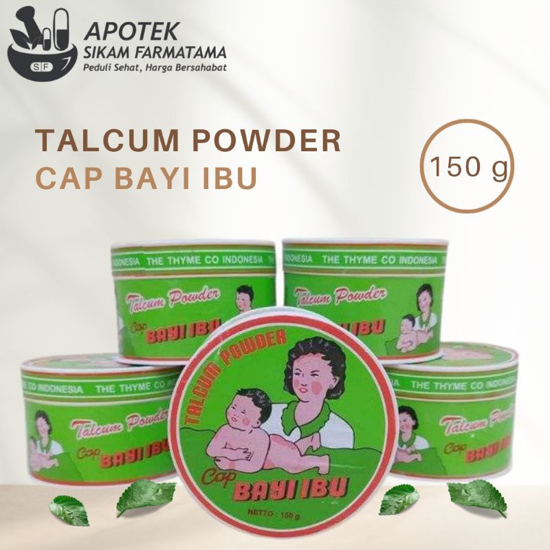 BEDAK CAP BAYI IBU | TALCUM POWDER