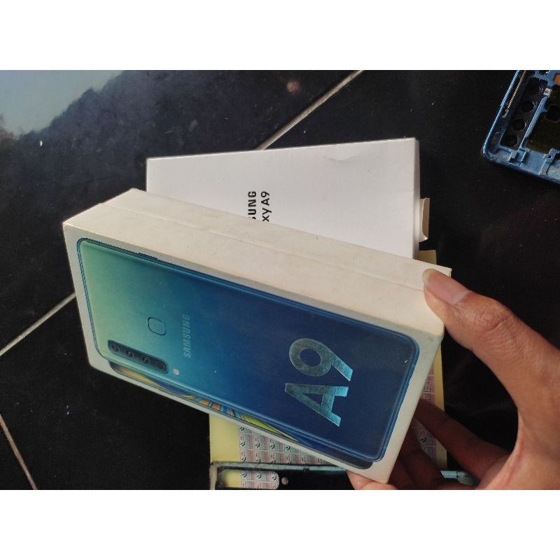 dus box samsung A9 2018 original bekas beserta imei