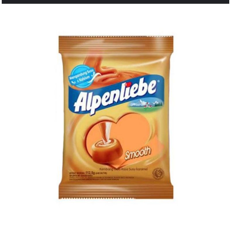 

Alpenliebe Smooth 112gr Isi 50pcs