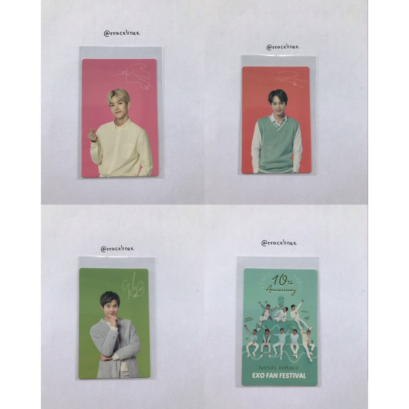 EXO OFFICIAL PC 10TH ANNIVERSARY (NATURE REPUBLIC)