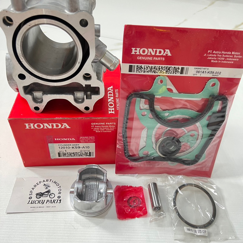 Block Seher KOMPLIT K59 + TOP SET motor 150 Vario 150 Esp ,vario Led , PCX 150 , Vario Fi Led , Vari