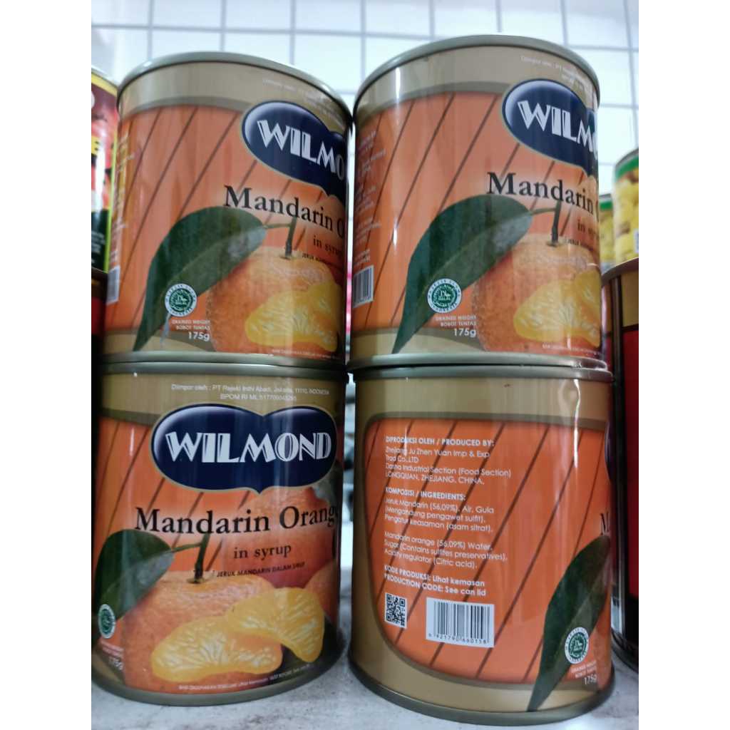 

Jeruk kaleng Wilmond 312gr