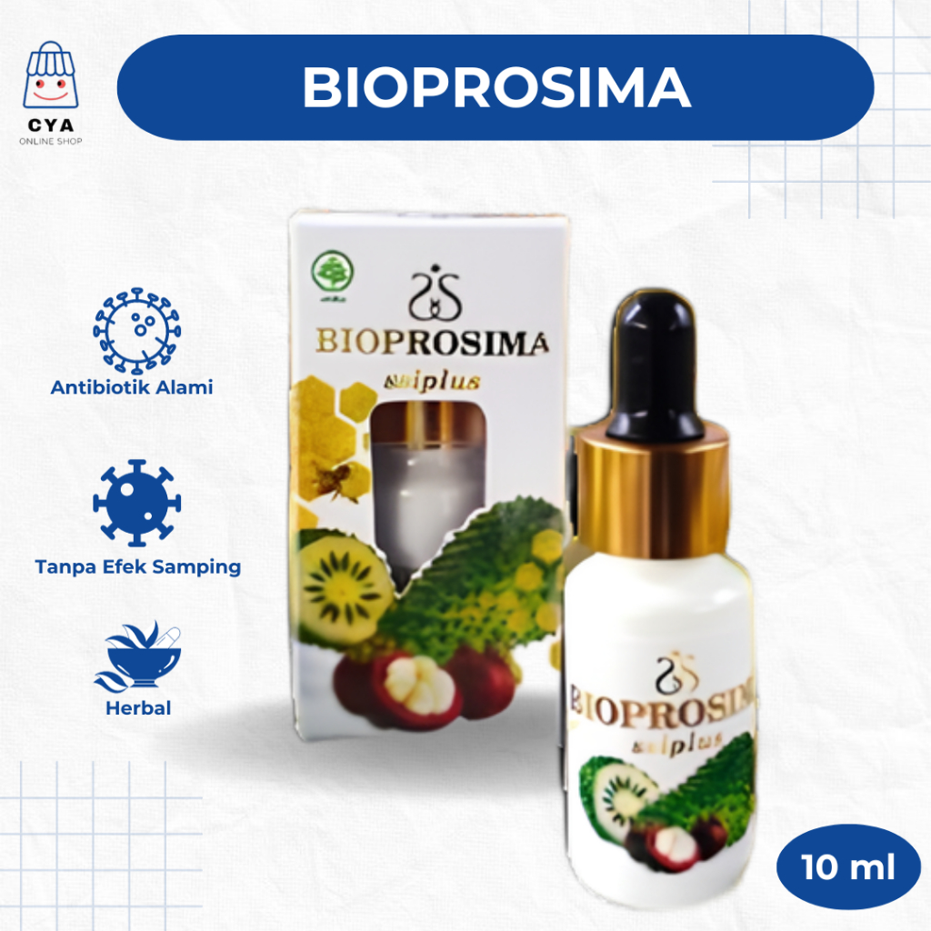 Propolis BIOPROSIMA SSIPLUS BPOM botol 10 ml asli original