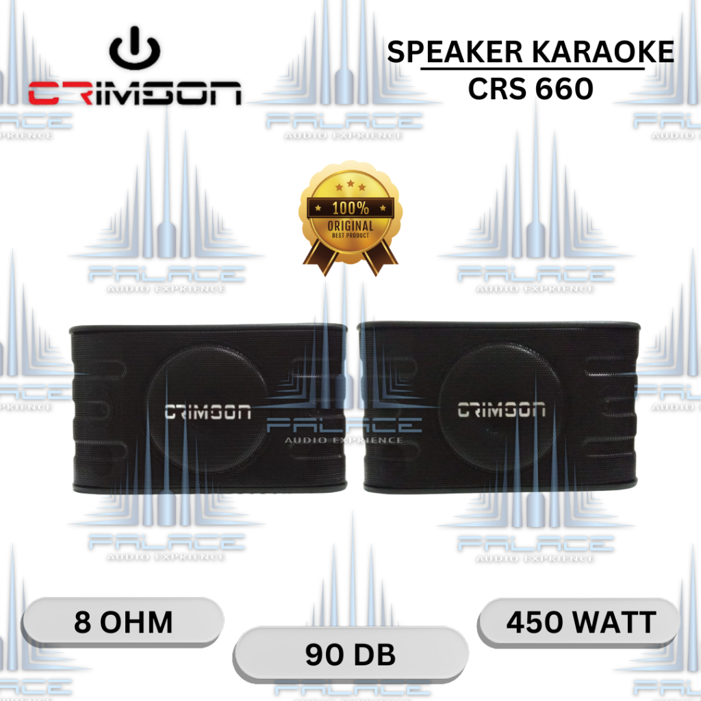 Speaker Karaoke 10 Inch - Speaker Pasif Crimson CRS 660