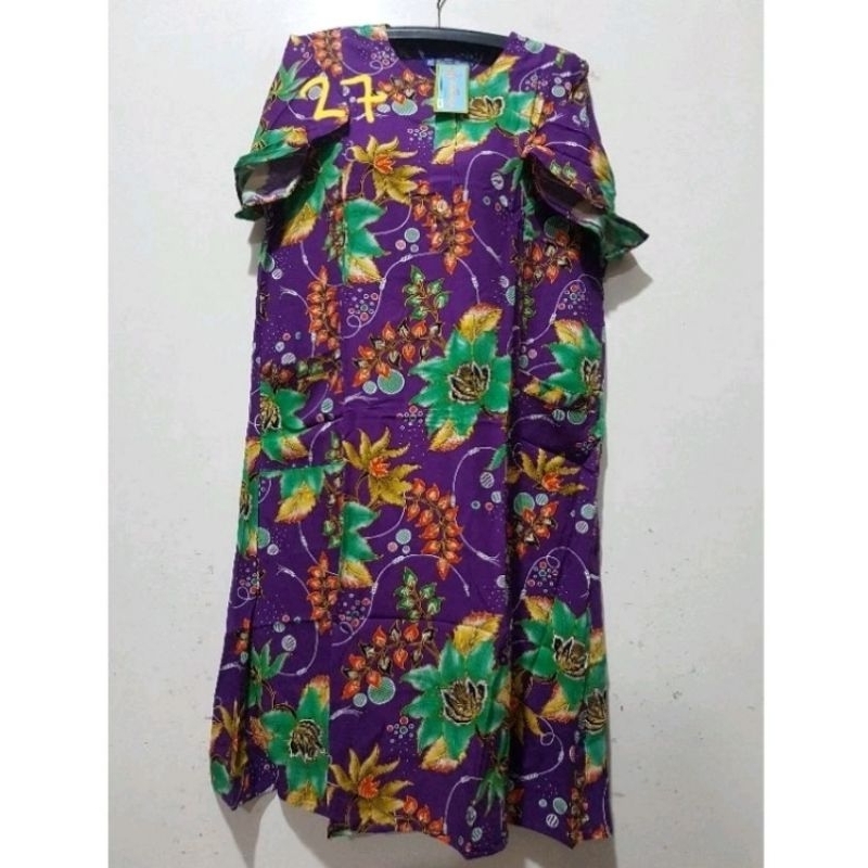 Daster Kencana Ungu Label Biru LD 115 PB 110