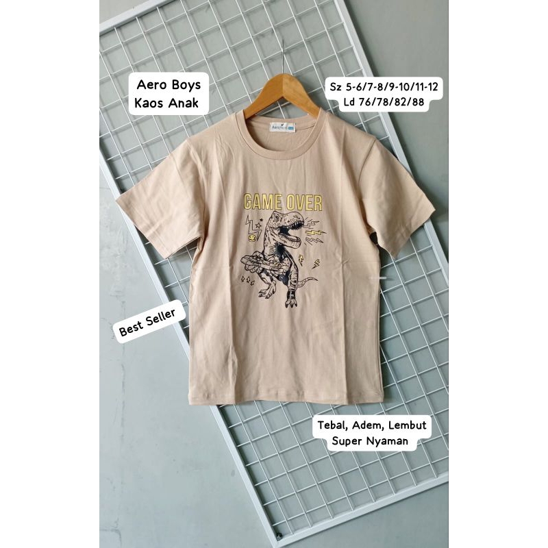 Kaos Anak Laki-laki Original Brand Aero Boys