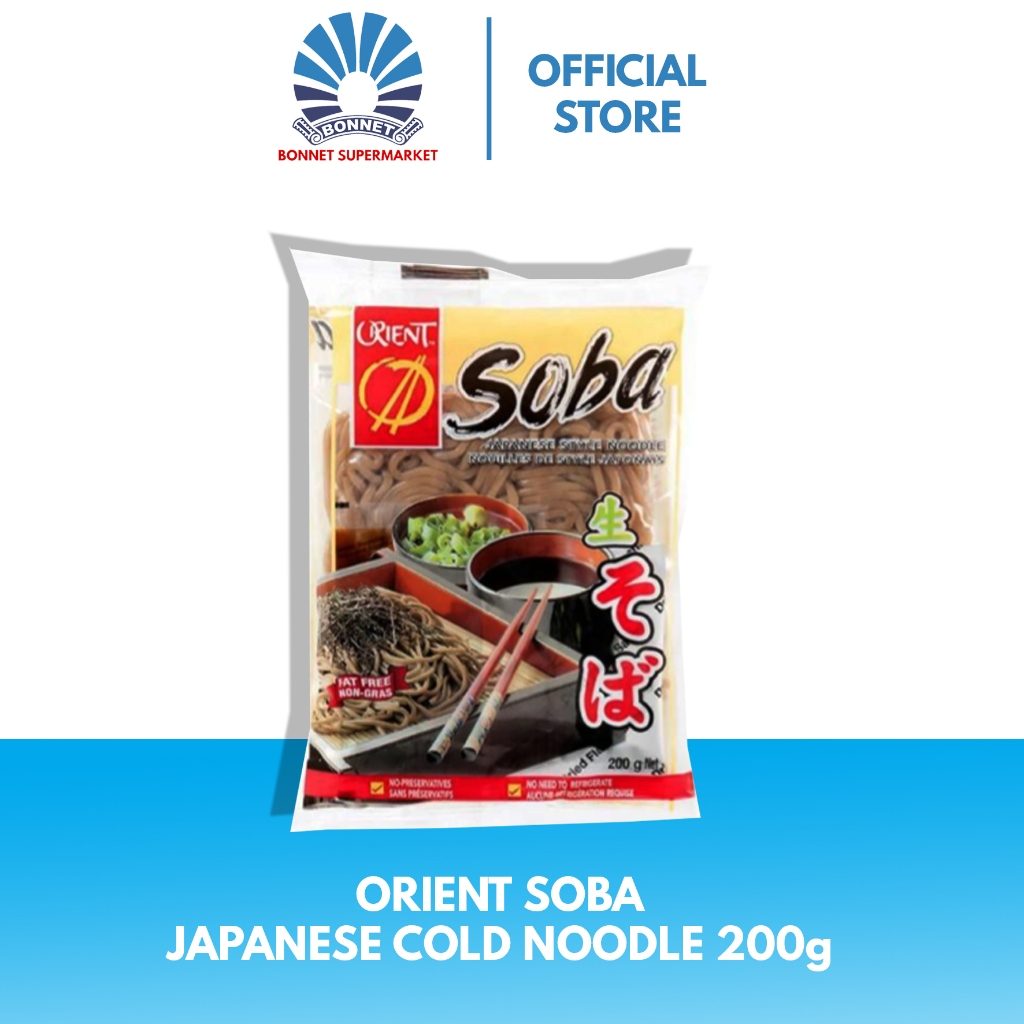 

Orient Soba 200g - Japanese Cold Noodle 9555040809942