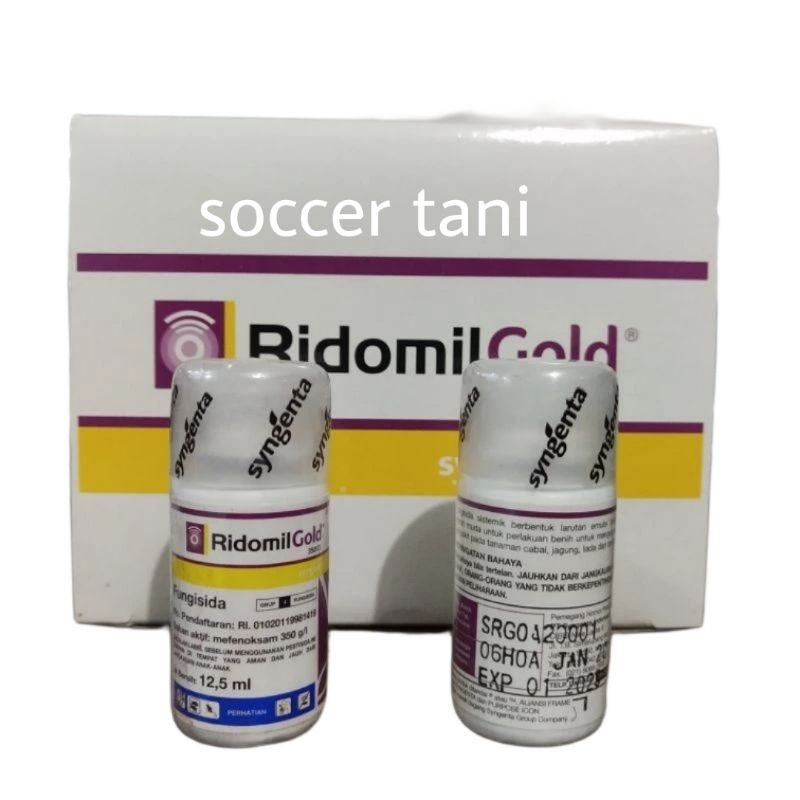 Ridomil Gold 350ES 12,5ml Fungisida Sistemik Perlakuan Benih