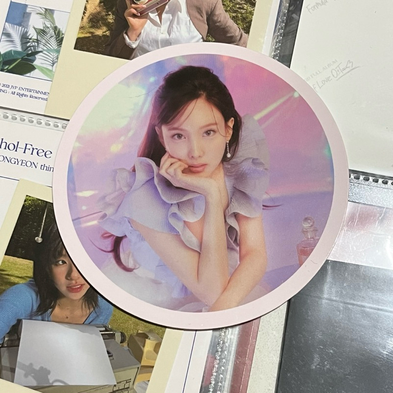 COASTER NAYEON MINA TASTE OF LOVE TOL PHOTOCARD