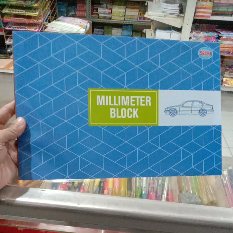 

Millimeter Block ukuran F4 / 32 x 21,5 cm 20 halaman