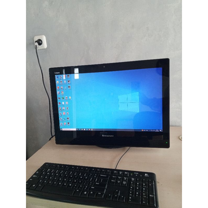 PC ALL IN ONE LENOVO CORE I5 RAM 8 GB SSD 120 GB SIAP PAKAI ( SECOND BERGARANSI )
