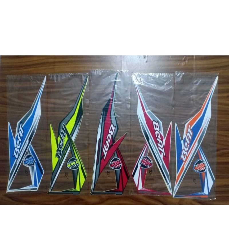 STICKER STRIPING STANDAR MOTOR BEAT CW 2019