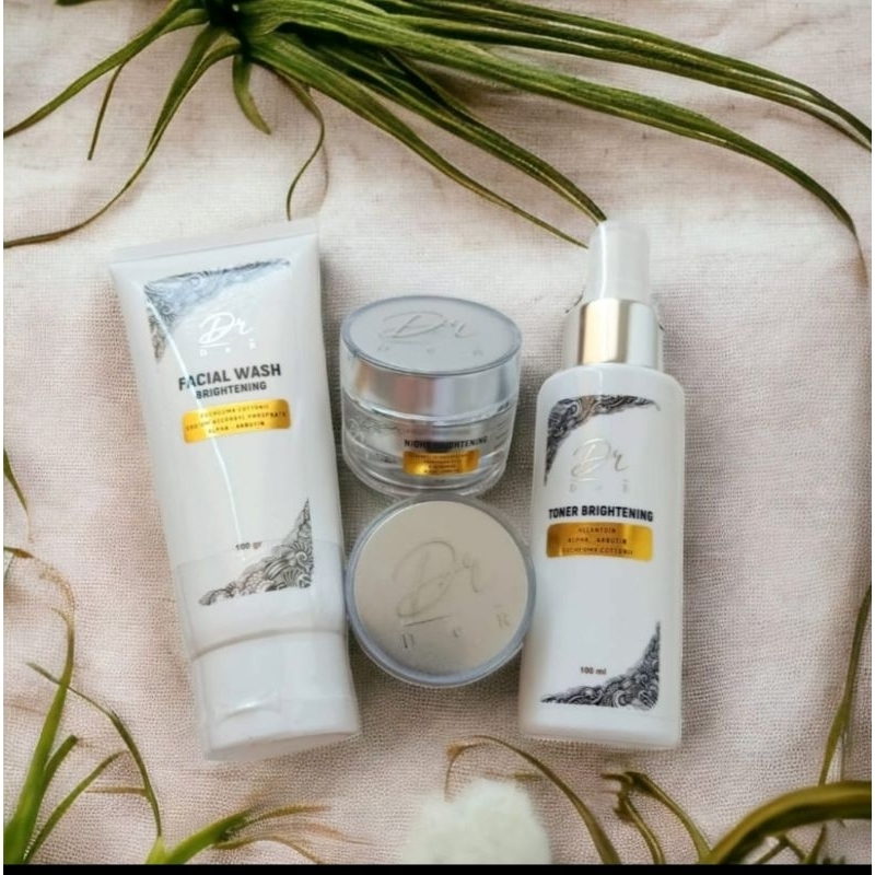 DeR skincare paket whitening