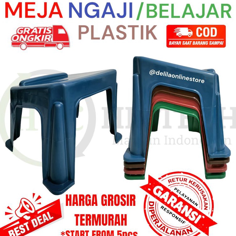 Baru Meja NgajiLekar Ngaji Plastik HIKTECH Kirim Langsung