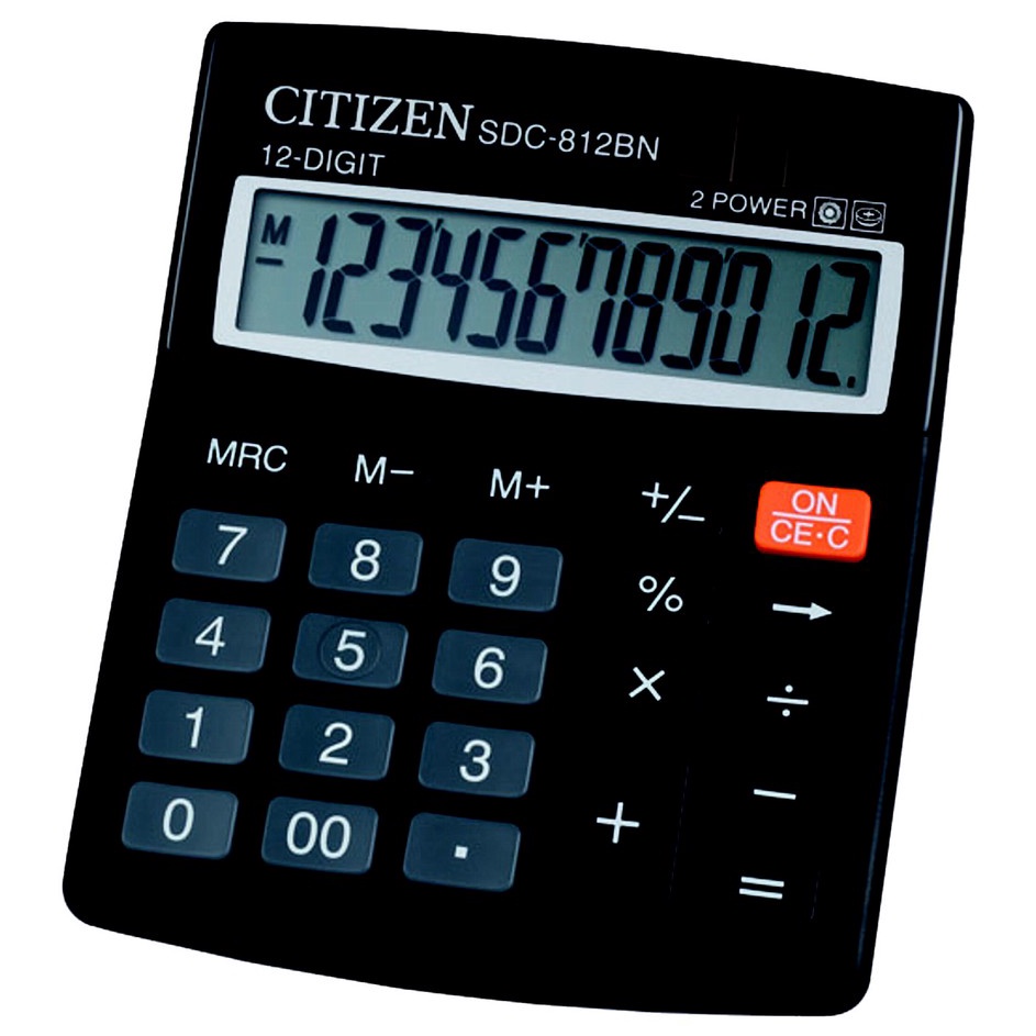 

Terupdate Kalkulator Citizen S2BN 12 Dit 2 Kalkulator CT 2BN