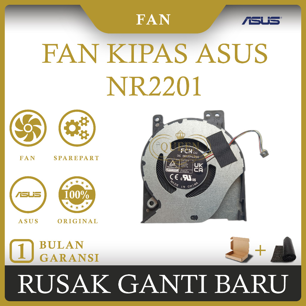 FAN KIPAS LAPTOP ASUS ROG Flow NR2201 (CPU) ORIGINAL
