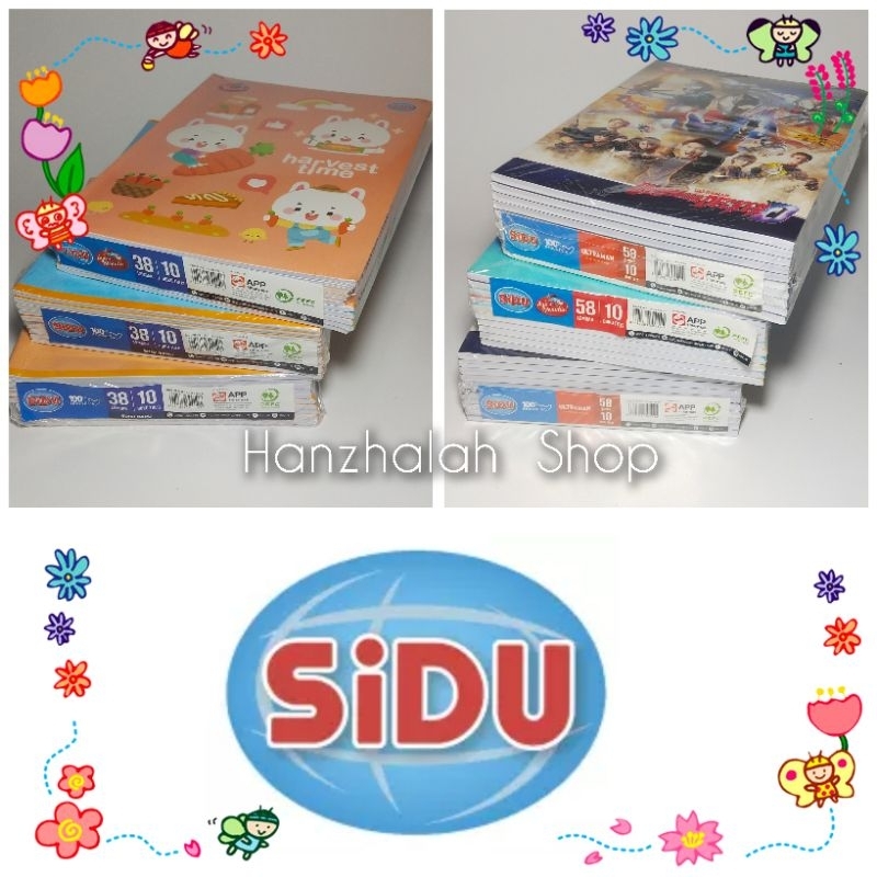 

BUKU TULIS SINAR DUNIA SIDU 38 SIDU 58