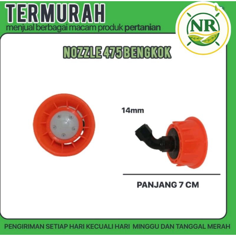 NOZZLE SPUYER LUBANG 5 MANGKOK/ NOSEL NOZEL SPRAYER LUBANG 5 KABUT