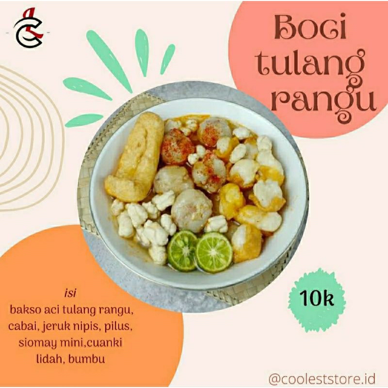 

1PCS BASO ACI TULANG RANGU PEDAS HOTPOT KALDO FOOD CUANGKI