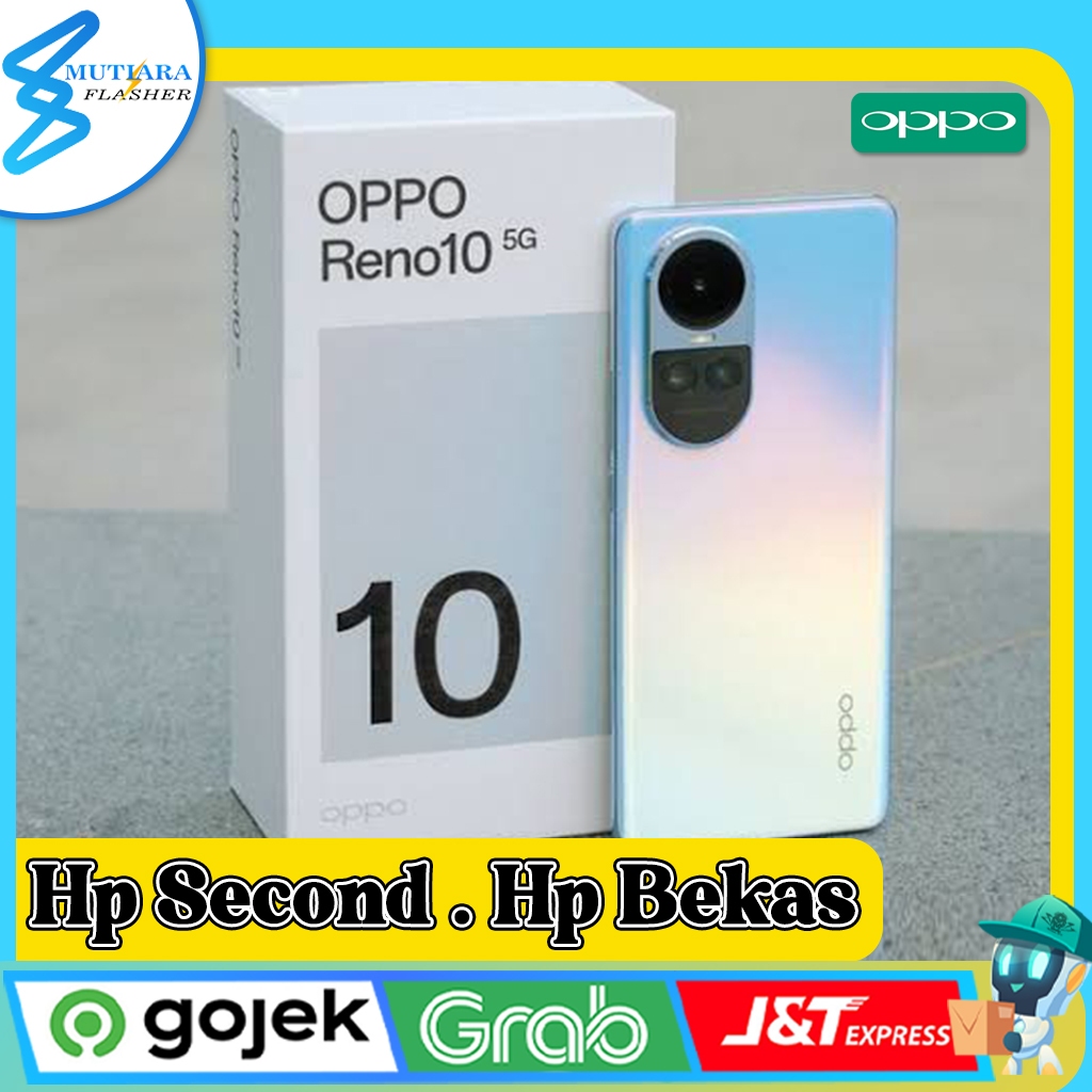 Oppo Reno 10 5G Ram 8 Rom 256GB Second Original