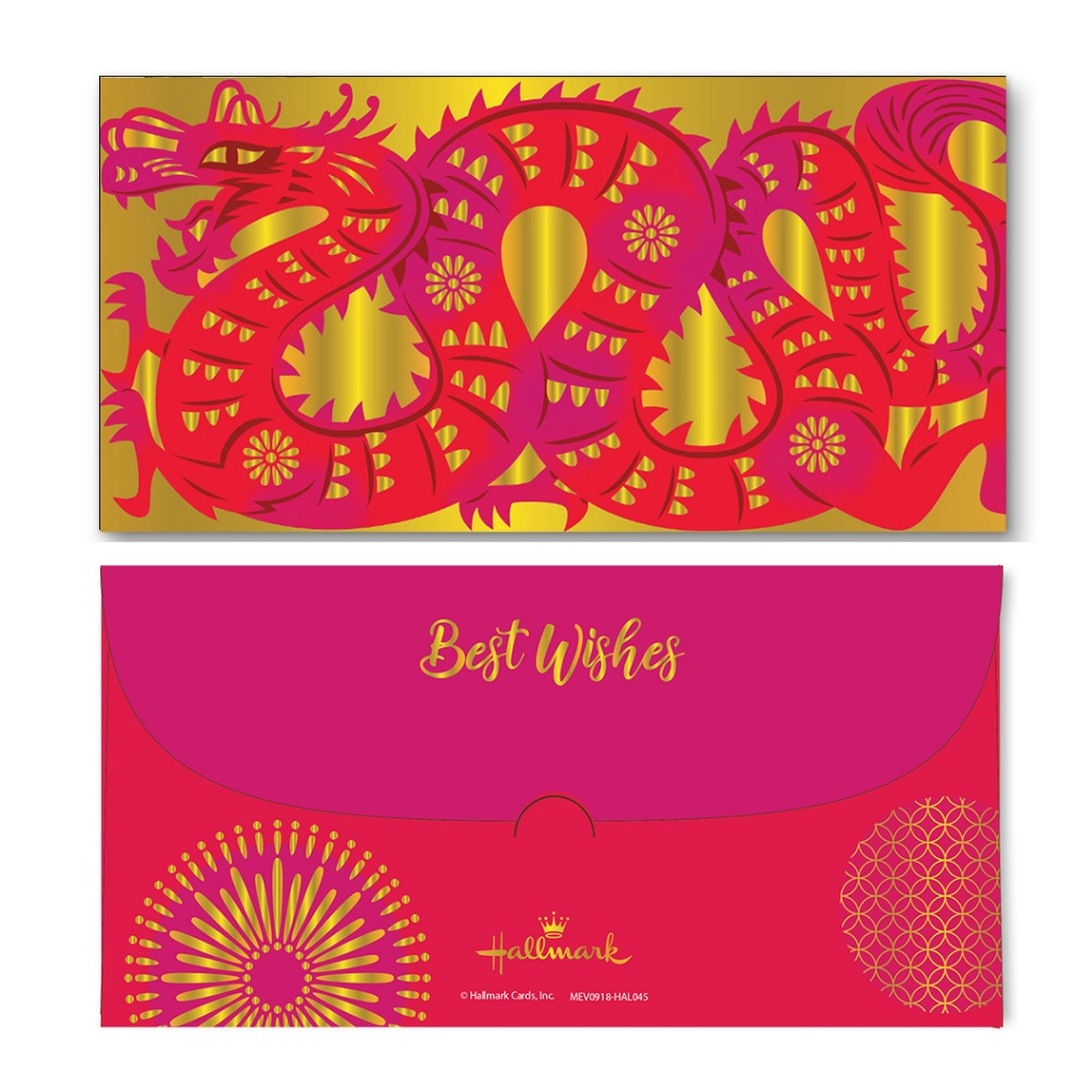 

MONEY ENVELOPE LARGE - ANGPAO - AMPLOP UANG - HALLMARK- IMLEK - HAL045