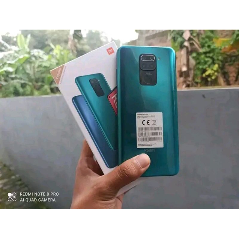 Redmi Note 9 Ram 6/128 fullset second