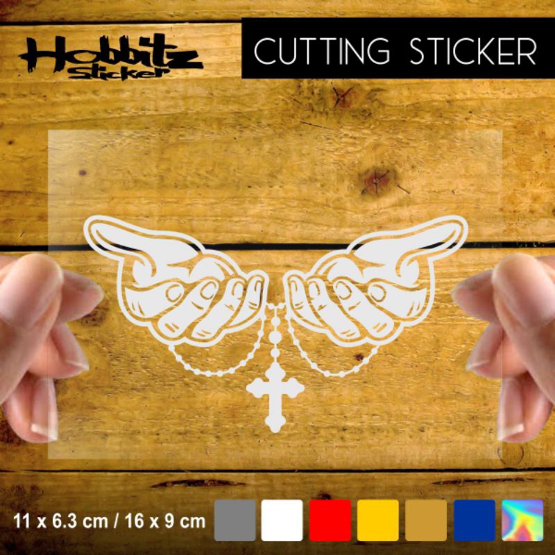 

CUTTING STICKER KRISTEN KATOLIK STIKER ROHANI VARIASI WARNA