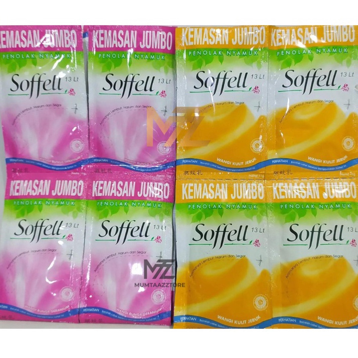 MUMTAAZZTORE SOFFELL SOFEL ANTI NYAMYUK LOTION ISI 12 SACHET