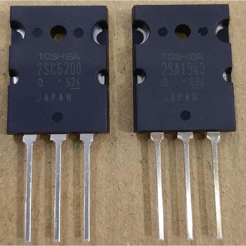 Transistor C5200+1943 lot 524 original